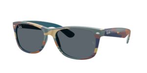 0RB2132 NEW WAYFARER 6824R5 - Blue & Blue Camuflage - Blue - Size 55