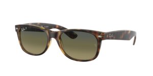 0RB2132 NEW WAYFARER 894/76 - Havana - Green Gradient Blue Polarized - Size 52