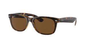 0RB2132 NEW WAYFARER 902/57 - Tortoise - Brown Polarized - Size 55