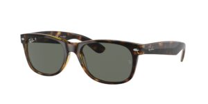 0RB2132 NEW WAYFARER 902/58 - Tortoise - G-15 Green Polarised - Size 52