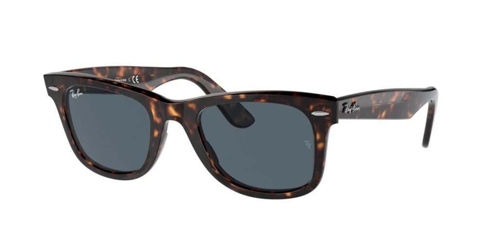 0RB2140 WAYFARER 902/R5 – Havana – Blue – Size 50