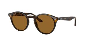 0RB2180 710/83 - Light Havana - Brown Polarized - Size 49