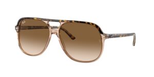 0RB2198 BILL 129251 - Havana On Transparent Brown - Light Brown Gradient - Size 56