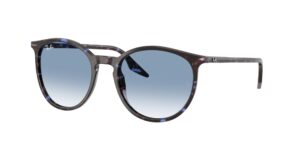 0RB2204 14303F - Havana Blue Tortoiseshell - Clear Gradient Blue - Size 51