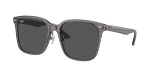 0RB2206D 139987 - Transparent Grey - Dark Grey - Size 57
