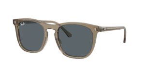 0RB2210 6765R5 - Transparent Brown - Blue - Size 53