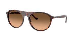 0RB2215 14293B - Havana Red Tortoiseshell - Pink Gradient Black - Size 56