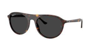 0RB2215 902/48 - Havana - Polarized Black - Size 56