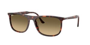0RB2216 14290A - Havana Red Tortoiseshell - Brown Vintage Gradient Black - Size 58
