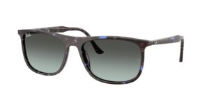 0RB2216 1430GK - Havana Blue Tortoiseshell - Blue Vintage Gradient Black - Size 58