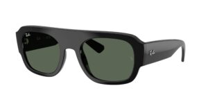 0RB2218 667771 - Black - Dark Green - Size 55