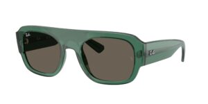 0RB2218 6681/3 - Transparent Green - Brown - Size 55