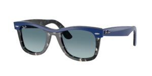 0RB2240 WAYFARER 14453M - Blue On Havana - Blue Gradient Grey - Size 50