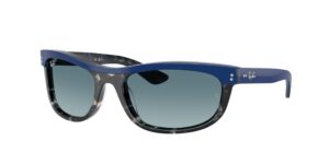 0RB2489 BALORAMA 14453M - Blue On Havana - Blue Gradient Grey - Size 62