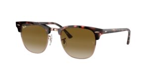 0RB3016 CLUBMASTER 133751 - Pink Havana - Light Brown Gradient - Size 51