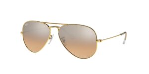 0RB3025 AVIATOR LARGE METAL 001/3E - Arista Gold - Silver/Pink - Size 55