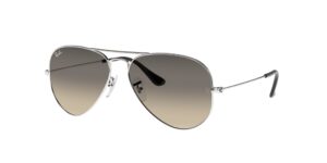 0RB3025 AVIATOR LARGE METAL 003/32 - Silver - Grey Gradient - Size 55