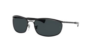 0RB3119M OLYMPIAN I DELUXE 002/R5 - Black - Blue - Size 62