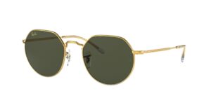 0RB3565 JACK 919631 - Gold - Green - Size 51