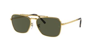 0RB3636 NEW CARAVAN 919631 - Gold - Green - Size 58