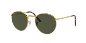 0RB3637 NEW ROUND 919631 - Gold - Green - Size 50