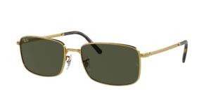 0RB3717 919631 - Gold - Green - Size 57