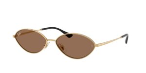 0RB3757 KAI 001/73 - Gold - Dark Brown - Size 56