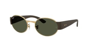 0RB3770 001/31 - Gold - Green - Size 52