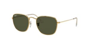 0RB3857 FRANK 919658 - Gold - G-15 Green Polarised - Size 51