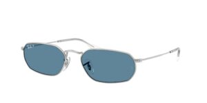 0RB3947 003/S2 - Silver - Polarised+ Blue - Size 54