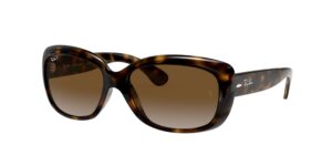 0RB4101 JACKIE OHH 710/T5 - Light Havana - Brown Polarized - Size 58