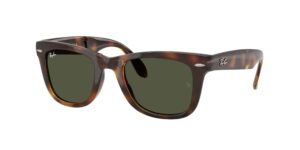 0RB4105 FOLDING WAYFARER 710/31 - Havana - Green - Size 50