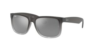 0RB4165 JUSTIN 852/88 - Grey - Grey Gradient - Size 51