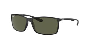 0RB4179 LITEFORCE 601S9A - Black - G-15 Green Polarised - Size 62