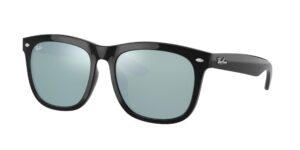 0RB4260D 601/30 - Black - Silver Mirror - Size 57