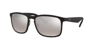 0RB4264 601S5J - Black - Silver Polarised+ - Size 58