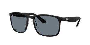 0RB4264 601S80 - Matte Black - Blue Polarised+ - Size 58