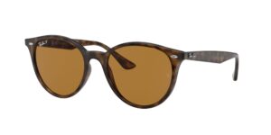0RB4305 710/83 - Light Havana - Brown Polarized - Size 53