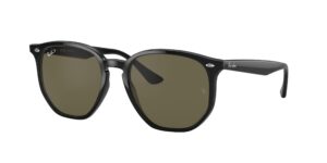 0RB4306 601/9A - Black - G-15 Green Polarised - Size 54
