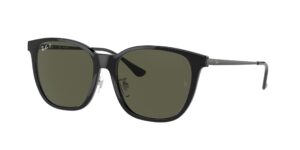 0RB4333D 601/9A - Black - G-15 Green Polarised - Size 55