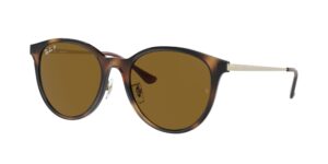 0RB4334D 710/83 - Light Havana - Brown Polarized - Size 55