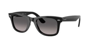 0RB4340 WAYFARER 601/M3 - Black - Gradient Grey Polarized - Size 50