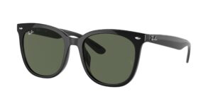 0RB4379D 601/71 - Black - Dark Green - Size 55