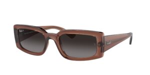 0RB4395 KILIANE 6678T3 - Transparent Brown - Grey Polarized - Size 54
