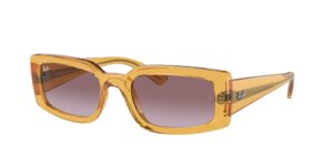 0RB4395 KILIANE 66828H - Transparent Yellow - Dark Violet - Size 54