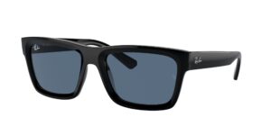 0RB4396 WARREN 667780 - Black - Dark Blue - Size 54