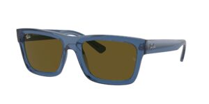 0RB4396 WARREN 668073 - Transparent Dark Blue - Dark Brown - Size 54