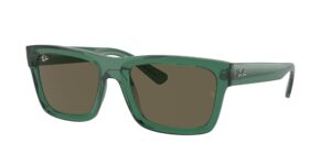 0RB4396 WARREN 6681/3 - Transparent Green - Brown - Size 54