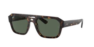 0RB4397 CORRIGAN 135971 - Havana - Dark Green - Size 54