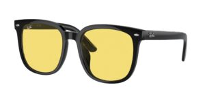 0RB4401D 601/85 - Black - Yellow - Size 57
